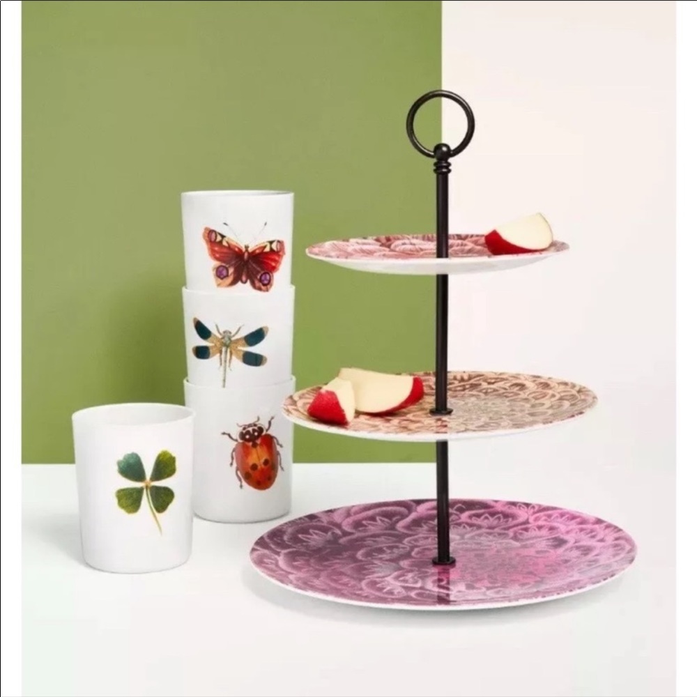 NEW JOHN DERIAN 4pk 16oz Melamine Tumbler Set - Picture 2 of 4